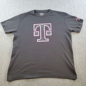 T-Mobile Employee Uniform T Shirt Size Medium Short Sleeve Black